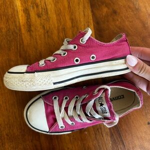 Little Girls Pink Converse